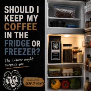 Should you store coffee in freezer?