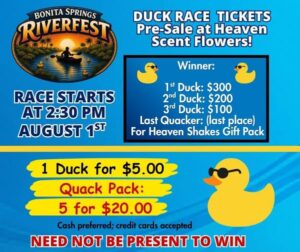 bonita riverfest duck races